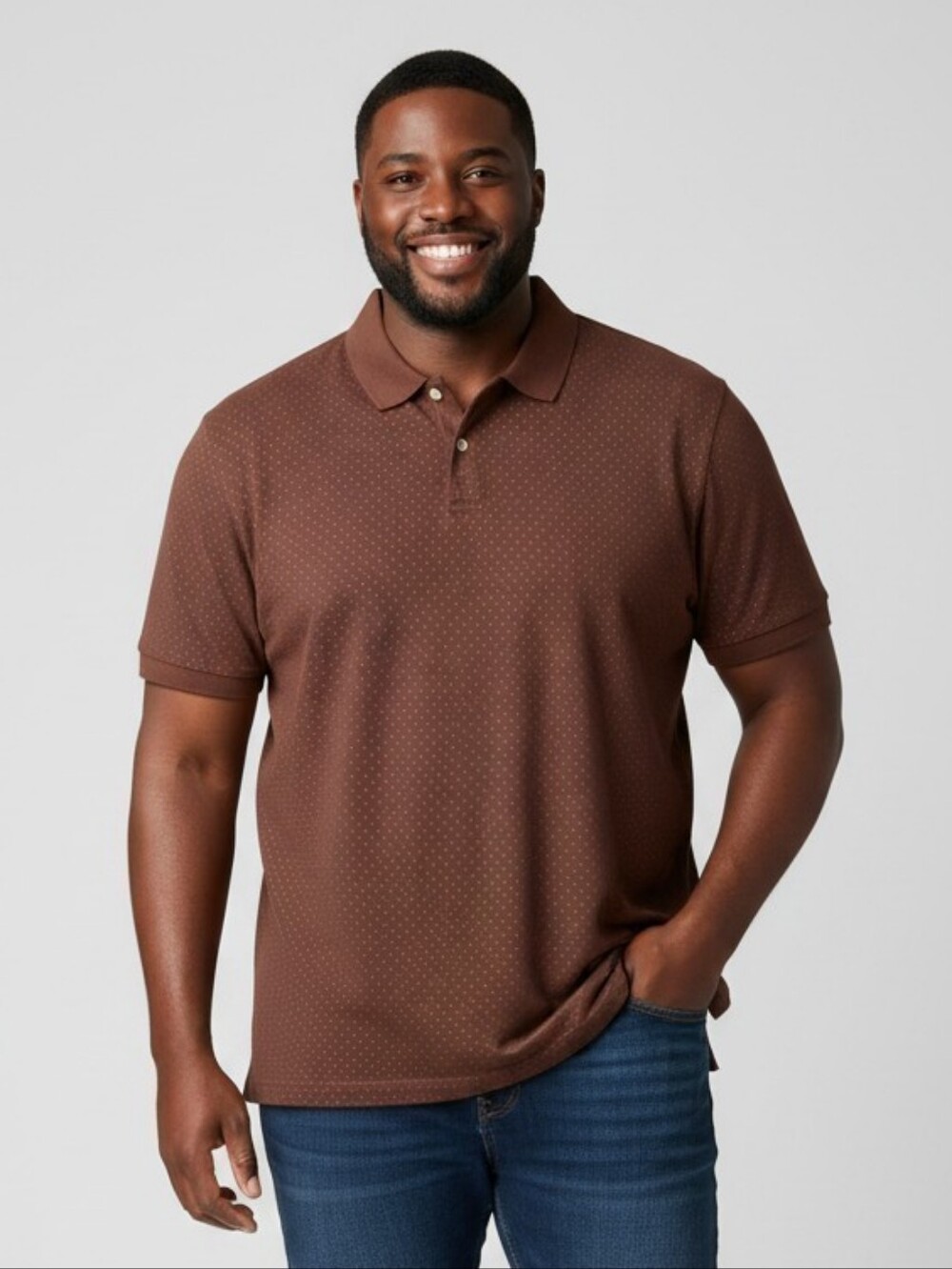Men's Rocawear Polka Dot Polo